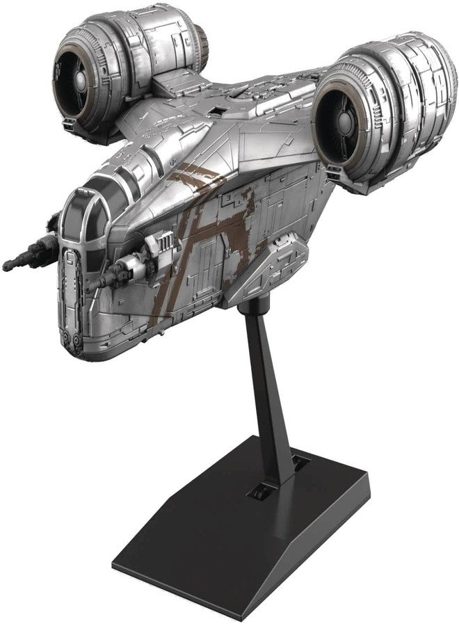 BANDAI SPIRITS Bandai Hobby - Star Wars - Vehicle Model Razor Crest (Silver Coating Version), Bandai Spirits Star Wars Vehicle Model Kit - Image 1